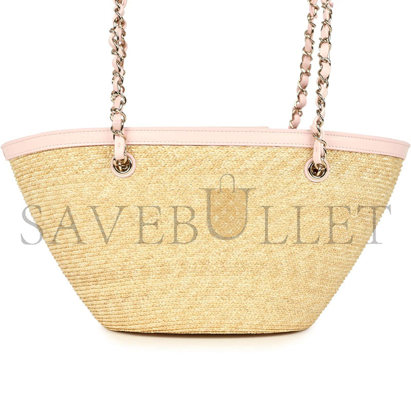CHANEL MASTER SMALL WOVEN BASKET SHOPPING BAG (36*18*12cm) 